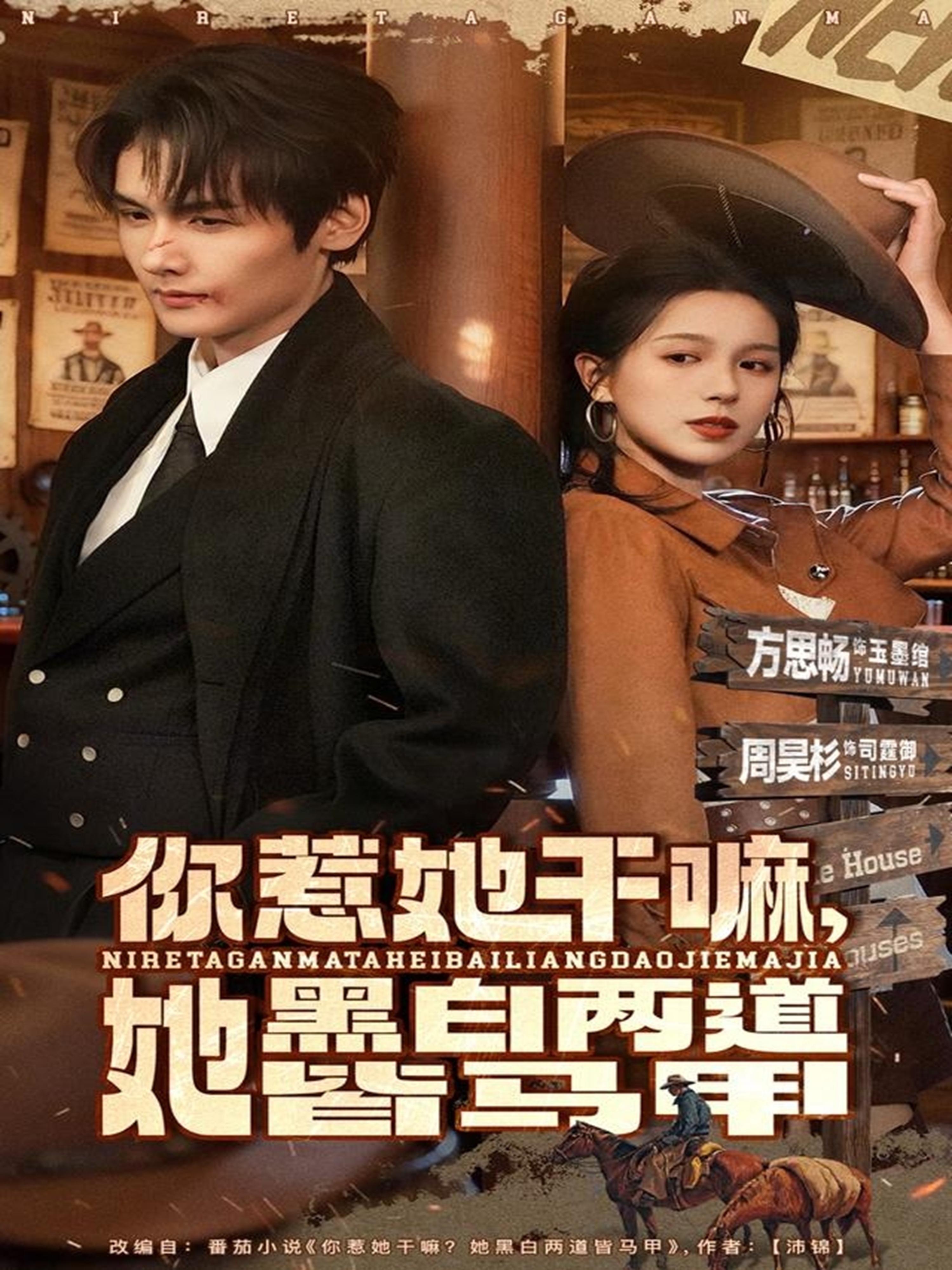 你惹她干嘛，她黑白两道皆马甲第25集